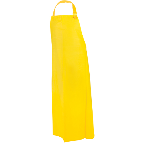 Tablier en PVC, PVC, Jaune, 35" la x 45" lo Cintas