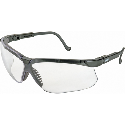 Lunettes de s&eacute;curit&eacute; Uvex Genesis, Lentille Transparent, Anti-&eacute;gratignures, R&eacute;pond ou surpasse la norme CSA Z94.3 Cintas