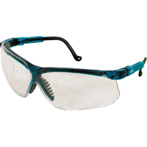 Lunettes de s&eacute;curit&eacute; Uvex Genesis, Lentille Transparent, Anti-&eacute;gratignures, R&eacute;pond ou surpasse la norme CSA Z94.3 Cintas