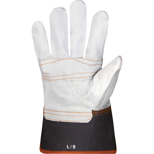 Endura&reg; Sweat-Absorbing Gloves, X-Large, Grain Cowhide Palm, Cotton Inner Lining Cintas