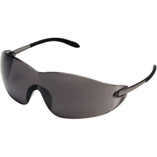 Lunettes de s&eacute;curit&eacute; Blackjack, Lentille Grise/fum&eacute;e, Anti-&eacute;gratignures, ANSI Z87+/R&eacute;pond ou surpasse la norme CSA Z94.3 Cintas