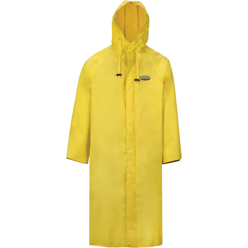 V&ecirc;tements imperm&eacute;ables Hurricane ignifuges et r&eacute;sistants &agrave; l'huile, manteau de 48', 5T-Grand, Jaune Cintas