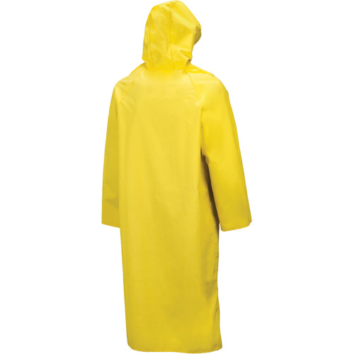 V&ecirc;tements imperm&eacute;ables Hurricane ignifuges et r&eacute;sistants &agrave; l'huile, manteau de 48', 5T-Grand, Jaune Cintas