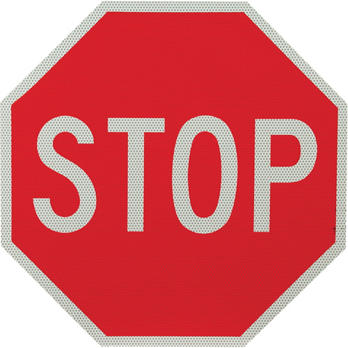 Double-Sided "Stop/Slow" Traffic Control Sign Cintas