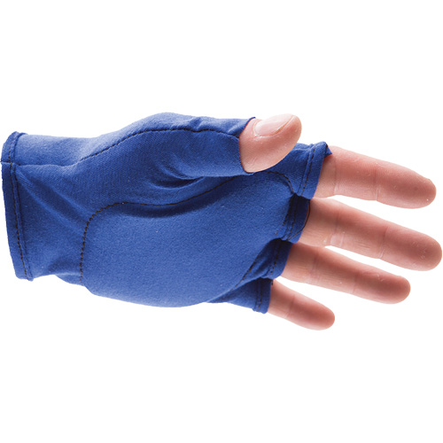 Anti-Impact Fingerless Left-Hand Glove Liner, 6/X-Small, Synthetic Palm, Slip-On Cuff Cintas
