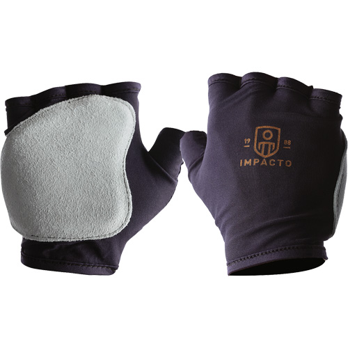 Gants antichocs sans doigts, main droite, T-petit, Paume en Cuir refendu, Poignet &agrave; enfiler Cintas