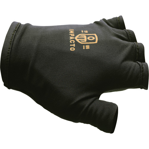 Gants antichocs sans doigts, main droite, T-petit, Paume en Cuir refendu, Poignet &agrave; enfiler Cintas