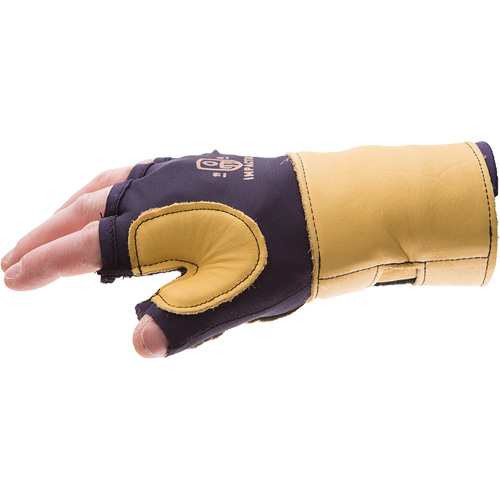Gants de protection sup&eacute;rieure contre les impacts & les microtraumarismes r&eacute;p&eacute;t&eacute;s, main gauche, Taille T-petit, Paume Cuir fleur Cintas