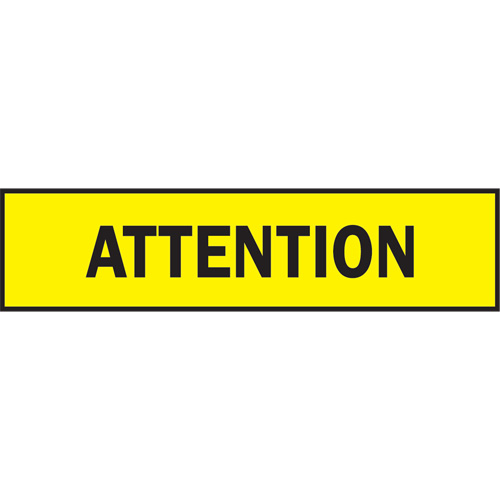 Barricade Tape, Bilingual, 3" W x 200' L, 3 mils, Black on Yellow Cintas