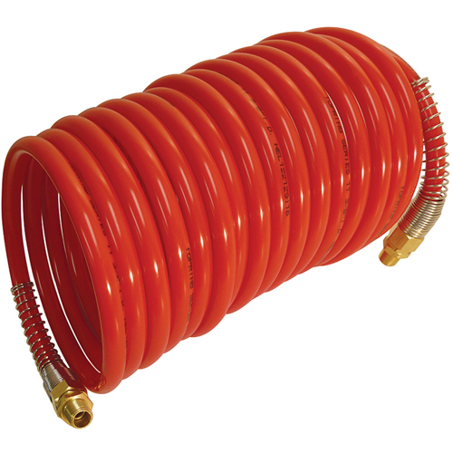 Tuyaux &agrave; air autor&eacute;tractables Maxpro en nylon a/raccords, Air, 3/8" DI x 50' lo, Nylon, 200 psi &agrave; 23 °C Cintas