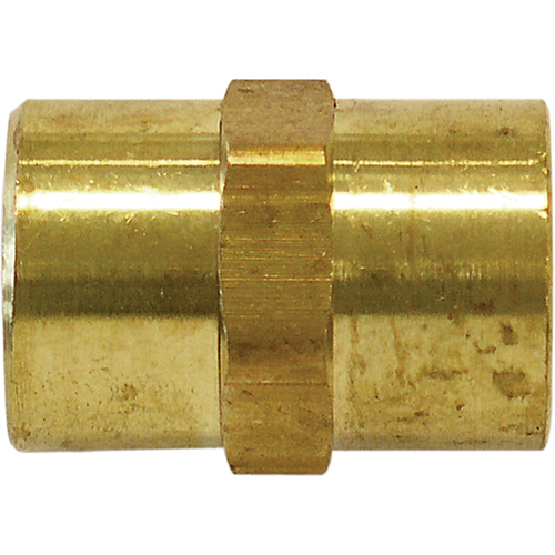 RACCORD FEMELLE HEXAGONAL(F)NPT1/4"-(F)1/4"LAITO, Laiton Cintas