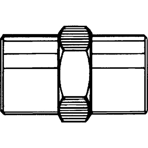 RACCORD FEMELLE HEXAGONAL(F)NPT1/8"(F)1/8"LAITON, Laiton Cintas
