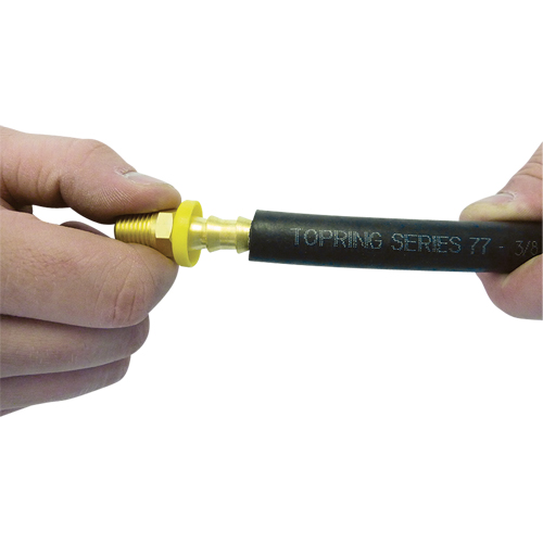 Topflex Lock-On Air Hoses- Replacement Reusable Fittings Cintas