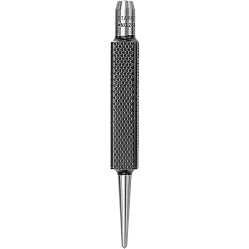 Centre Punch with Square Shank, 5/64" Dia., 3/8" Stock Size, 3-1/2" L Cintas