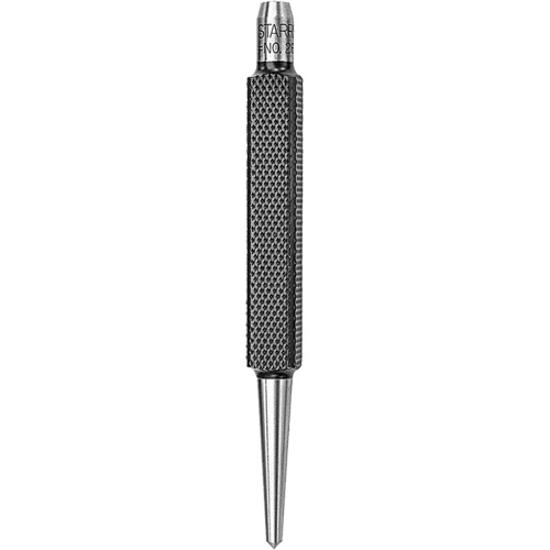 Pointeau &agrave; centrer &agrave; tige carr&eacute;e, 1/8" dia., 3/8" &eacute;paisseur de la lame, 4" lo. Cintas