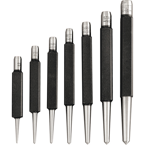 7-Piece Centre Punches With Square Shank Cintas