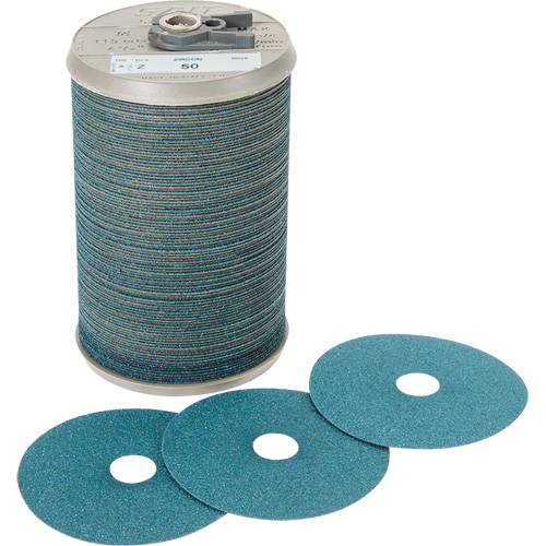 Disque en fibre pour meulage agressif Blue Line, Zirconium, 24, 9-1/8" Dia x 7/8" Arbre Cintas