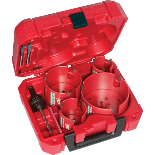 Big Hawg Hole Saw Set, 8 Pieces Cintas