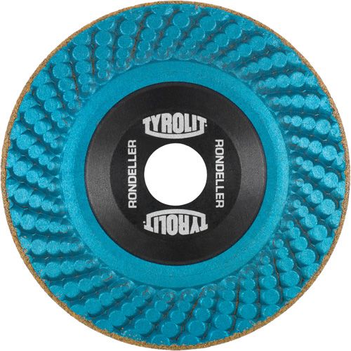Rondeller Depressed Centre Grinding Wheel, 4-1/2", 36 Grit, 7/8", 13300 RPM, Type 29 Cintas