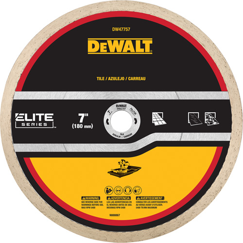 Lame diamant&eacute;e pour les carreaux XP7 Cintas