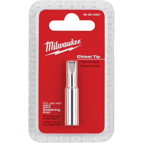 M12 Soldering Iron Tip, Chisel Cintas