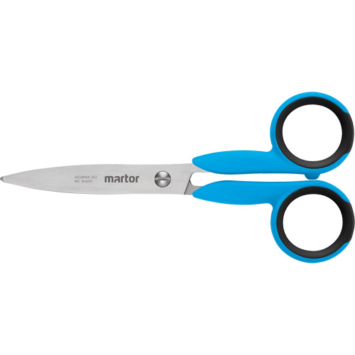 Secumax 363 Safety Scissors, 5-7/25", Rings Handle Cintas