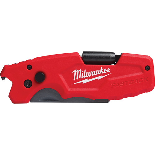 FASTBACK 6-in-1 Folding Utility Knife, 8-3/4" L, 6 Functions, 1 lbs. Cintas