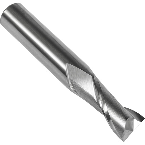 S108 30° Square End Mill, 1/4" Dia., 2-1/2" L, 2 Flutes, 1/4" Shank, Carbide Cintas