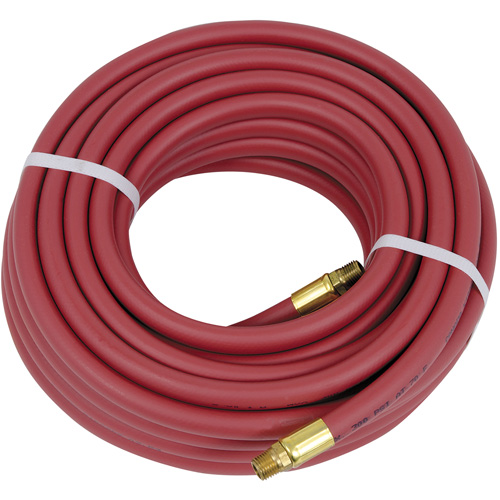 Boyau pneumatique robuste, Air, PVC, 3/8" dia. x 50', 300 psi, 1/4 NPT Cintas