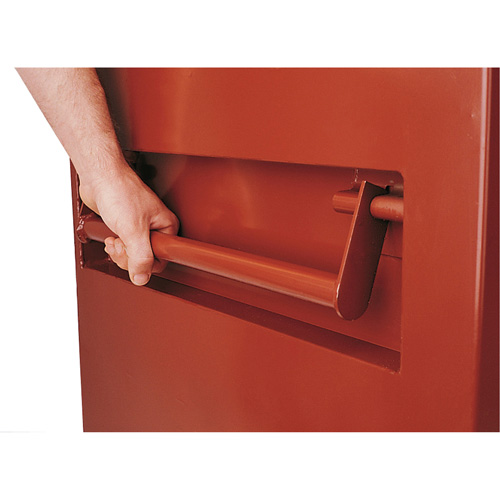 Jobsite Shelf Cabinet, Steel, 47.5 Cubic Feet, Red Cintas