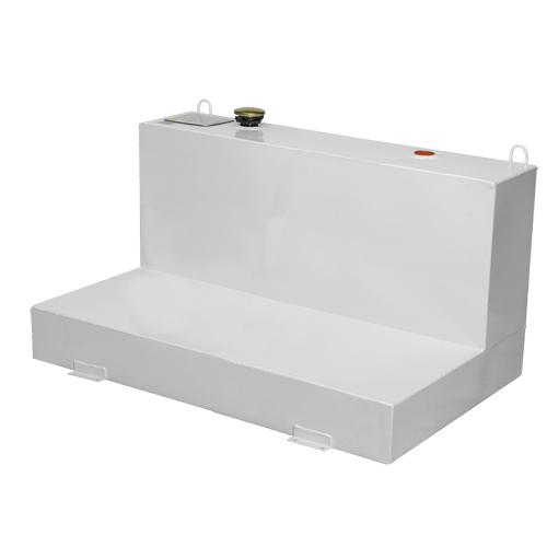 Steel Fuel Transfer Tank, Steel, 100 Gal. Capacity, White Cintas