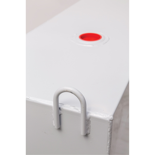 Steel Fuel Transfer Tank, Steel, 100 Gal. Capacity, White Cintas