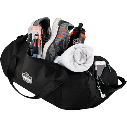 Arsenal&reg; 5020 Duffel Bag, Polyester, 3 Pockets, Black Cintas