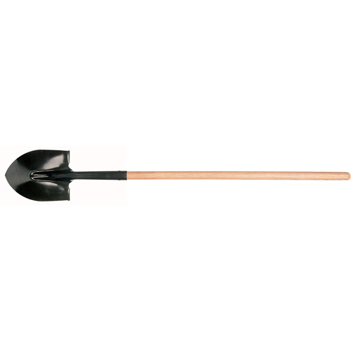 Pelle ronde, Lame Acier durci, Bois dur, Manche Droit Cintas