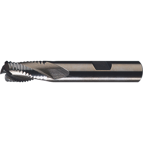 CLEVELAND Roughers, Cobalt, Multi-Flute, Centre Cutting, Square End, 3/8" Dia., Cobalt Cintas