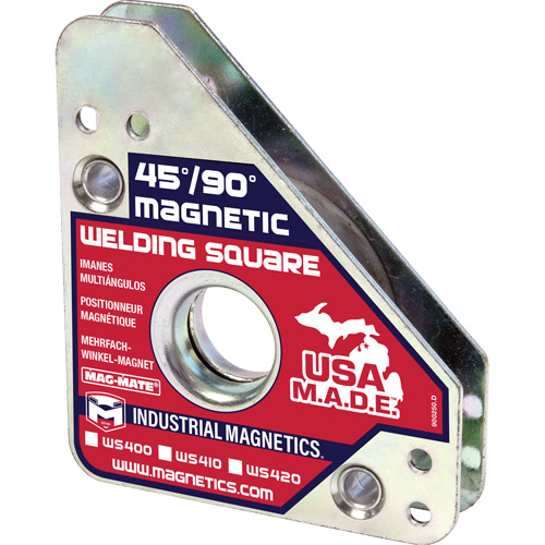 &eacute;querres de soudage magn&eacute;tiques, 3-3/4" lo x 3/4" la x 4-3/8" h, 75 lb Cintas