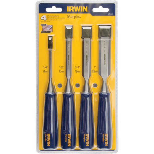 Irwin Marples&reg; Blue Chip&reg; Woodworking Chisels Cintas