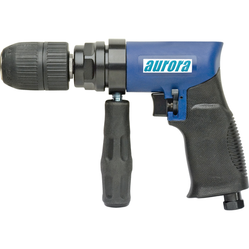 1/2" Air Reversible Drill, 4 CFM, 1/4" NPT, 88 dBA, 1/2" Chuck Cintas