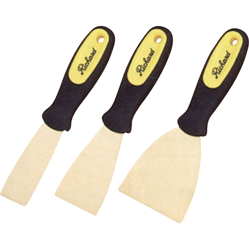 Couteaux rigides pour mastic, 2", Lame en Laiton Cintas