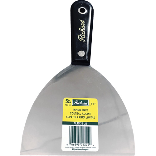Couteau &agrave; galon sur joint flexible de s&eacute;rie Pro, 5", Lame en Acier &agrave; haute teneur en carbone Cintas