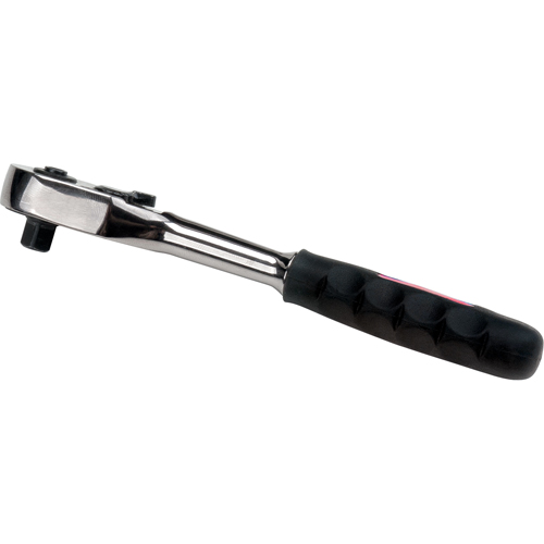 Quick-Release Rubber Grip Ratchet Wrench, 1/4" Drive, Rubber Handle Cintas