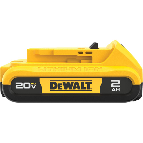 Bloc-piles 20 V Max* Compact XR, Lithium-ion, 20 V, 2 A Cintas