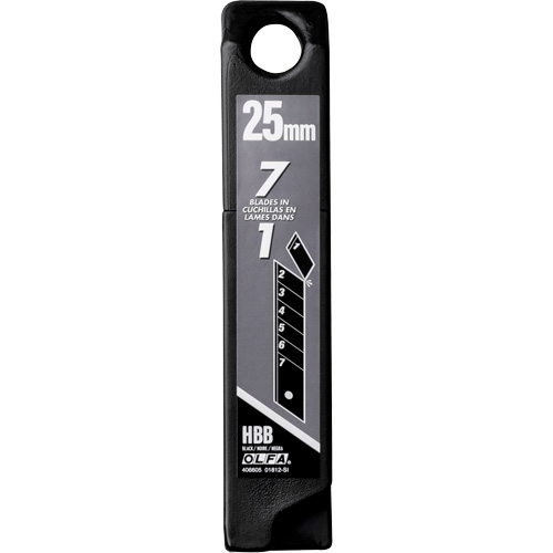 Ultra-Sharp Black Replacement Blades, Snap-Off Style Cintas