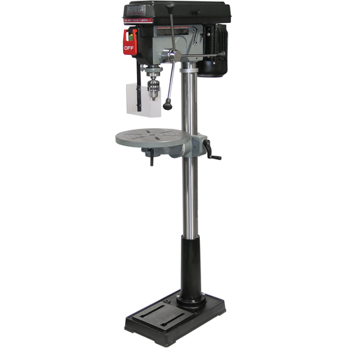 Perceuses &agrave; colonne de plancher, 17", Mandrin 5/8", 3400 tr/min Cintas