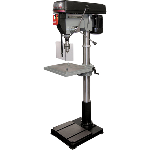 Perceuses &agrave; colonne de plancher, 22", Mandrin 3/4", 4200 tr/min Cintas