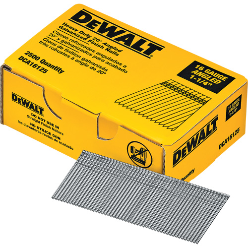 16 Gauge Angled Finish Nails Cintas