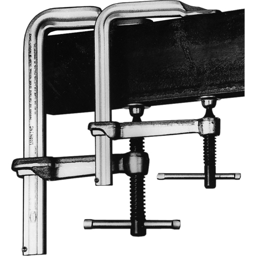 Serre-joints &agrave; barre pour le soudage & la fabrication, 6" (152,4 mm), Force de serrage 1330 lb Cintas