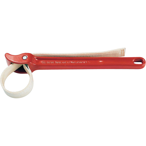 Strap Wrench No.5, 125 mm Pipe Capacity, 1-3/4" Strap Width, 29-1/4" Strap Length Cintas