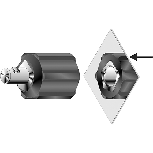 ADAPTAT 1 PIECE DINSE MALE LC-40/LC-10 FEMELLE Cintas