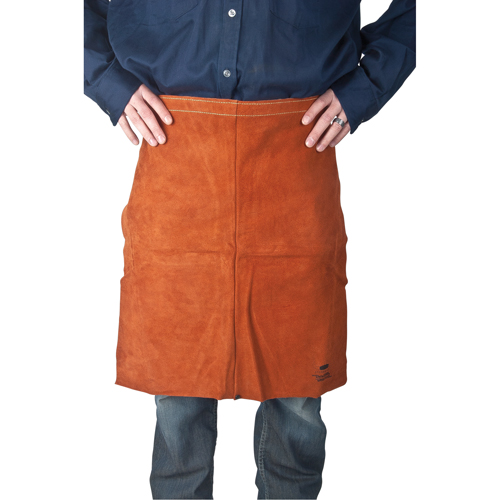 Tablier en cuir, Taille, 24" lo, Lava Brown Cintas